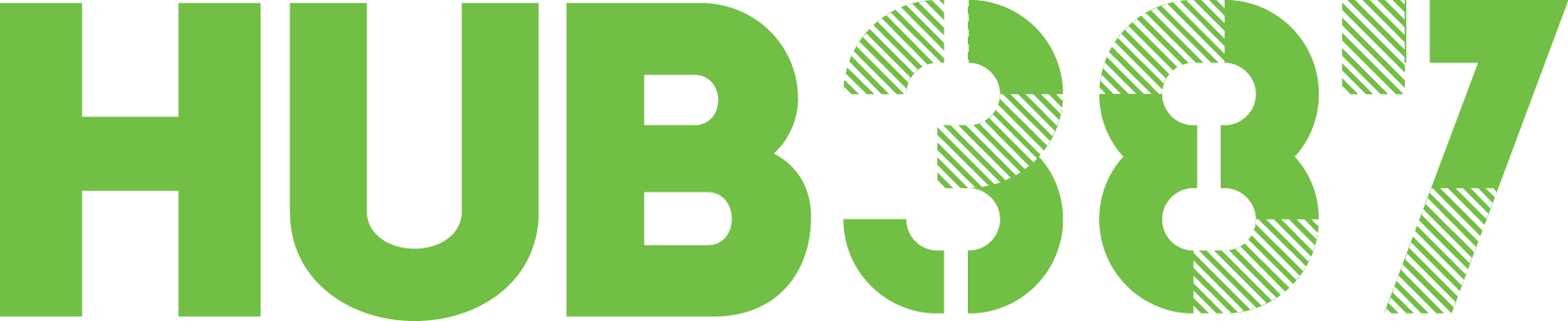 Hub387 logo